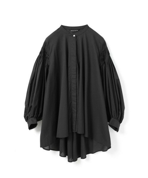 バブに着いてました mizuiro ind ピンタックパフスリーブシャツ （シャツ・ブラウス