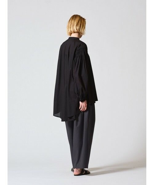 mizuiro ind / ミズイロインド シャツ・ブラウス | mizuiro ind ピンタックパフスリーブシャツ | 詳細19