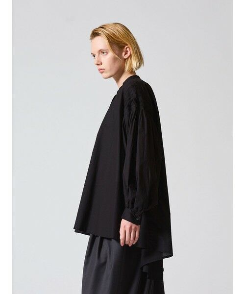 mizuiro ind / ミズイロインド シャツ・ブラウス | mizuiro ind ピンタックパフスリーブシャツ | 詳細13