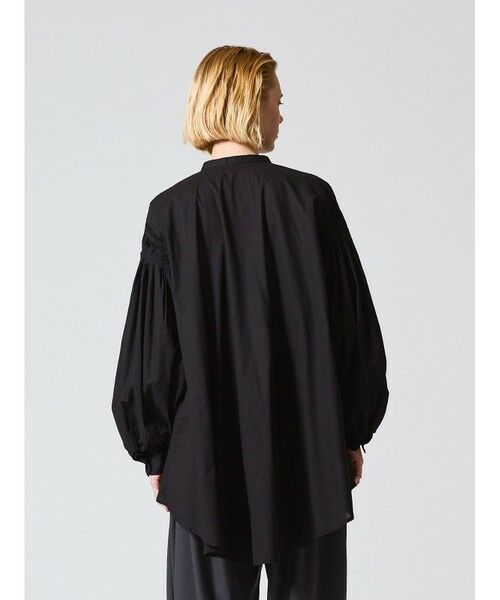 【yurara様】mizuiro indピンタックパフスリーブシャツ mizuiro ind(ミズイロインド)のピンタックパフスリーブシャツ