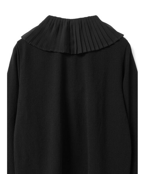 mizuiro ind / ミズイロインド シャツ・ブラウス | mizuiro ind プリーツカラーシャツプルオーバー | 詳細17