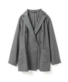 mizuiro ind / ミズイロインド その他アウター | mizuiro ind ダブルブレストシャツジャケット