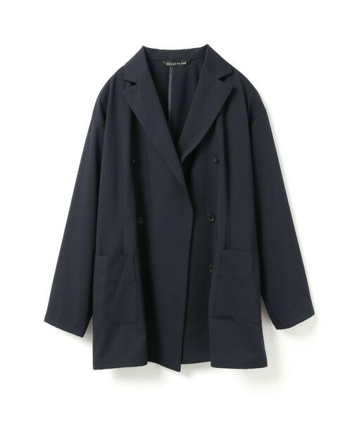 mizuiro ind / ミズイロインド その他アウター | mizuiro ind ダブルブレストシャツジャケット | 詳細1