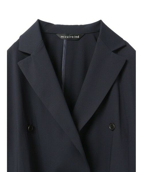 mizuiro ind / ミズイロインド その他アウター | mizuiro ind ダブルブレストシャツジャケット | 詳細10