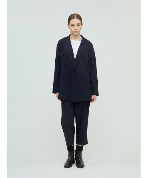 mizuiro ind / ミズイロインド その他アウター | mizuiro ind ダブルブレストシャツジャケット | 詳細6