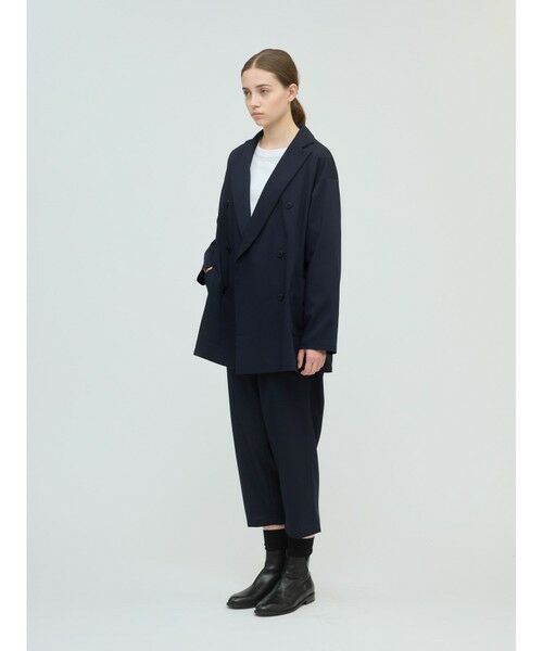 mizuiro ind / ミズイロインド その他アウター | mizuiro ind ダブルブレストシャツジャケット | 詳細7