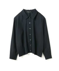 mizuiro ind / ミズイロインド シャツ・ブラウス | mizuiro ind プリーツヘムシャツ