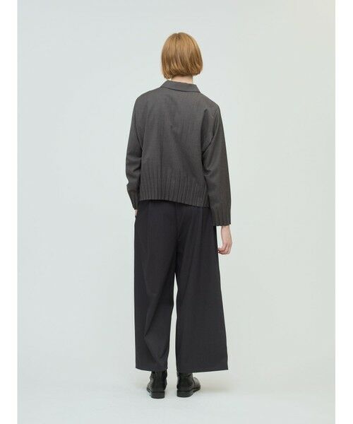 mizuiro ind / ミズイロインド シャツ・ブラウス | mizuiro ind プリーツヘムシャツ | 詳細17