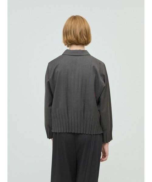 mizuiro ind / ミズイロインド シャツ・ブラウス | mizuiro ind プリーツヘムシャツ | 詳細13