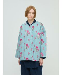 mizuiro ind / ミズイロインド その他アウター | mizuiro ind プリントキルティングジャケット