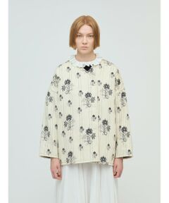 mizuiro ind / ミズイロインド その他アウター | mizuiro ind プリントキルティングジャケット