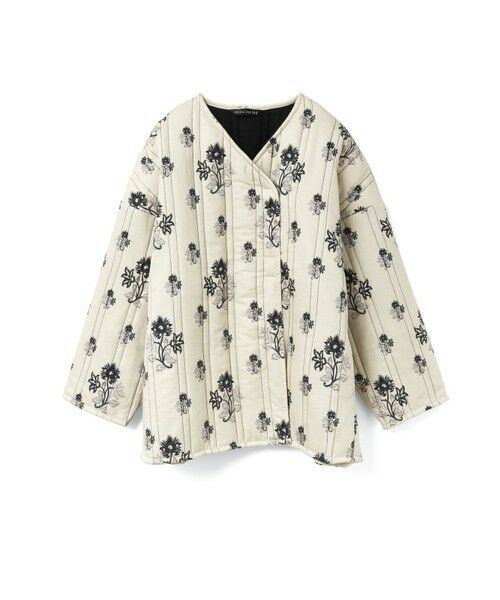 mizuiro ind / ミズイロインド その他アウター | mizuiro ind プリントキルティングジャケット | 詳細10