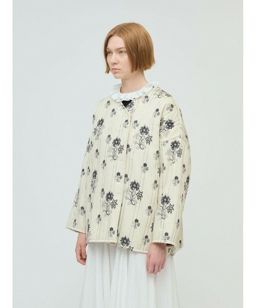 mizuiro ind / ミズイロインド その他アウター | mizuiro ind プリントキルティングジャケット | 詳細12