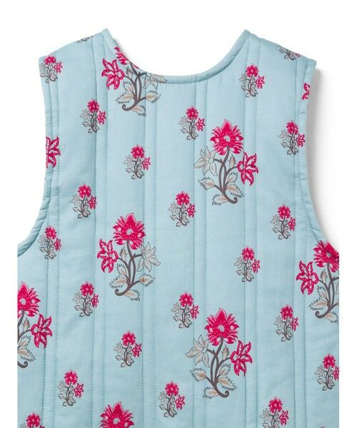 mizuiro ind / ミズイロインド ベスト | mizuiro ind 2WAYプリントキルティングベスト | 詳細10