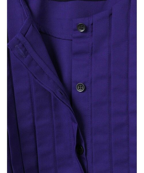 mizuiro ind / ミズイロインド シャツ・ブラウス | mizuiro ind クルーネックピンタックシャツ | 詳細12