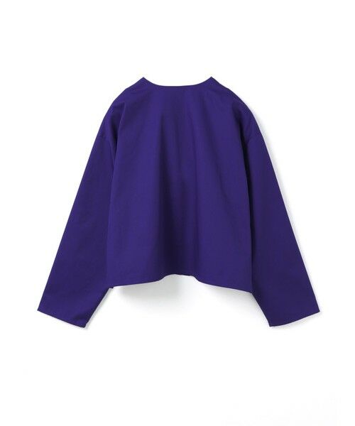 mizuiro ind / ミズイロインド シャツ・ブラウス | mizuiro ind クルーネックピンタックシャツ | 詳細15