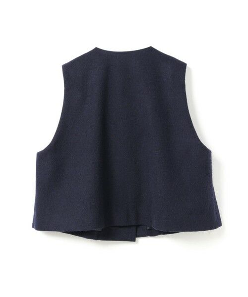 mizuiro ind / ミズイロインド ベスト | mizuiro ind ポケット付きクルーネックベスト | 詳細6