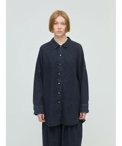 mizuiro ind / ミズイロインド シャツ・ブラウス | mizuiro ind デニムワイドシャツ