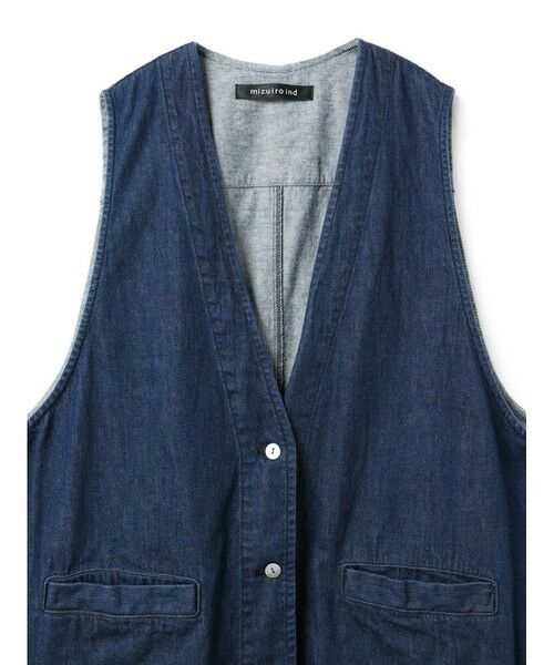 mizuiro ind / ミズイロインド ベスト | mizuiro ind デニムベスト | 詳細10