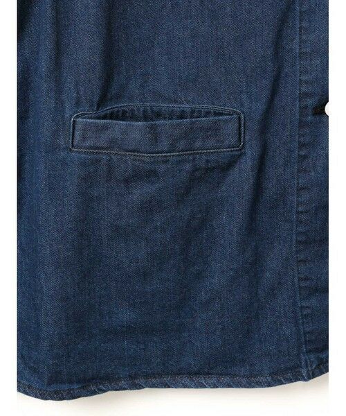 mizuiro ind / ミズイロインド ベスト | mizuiro ind デニムベスト | 詳細12