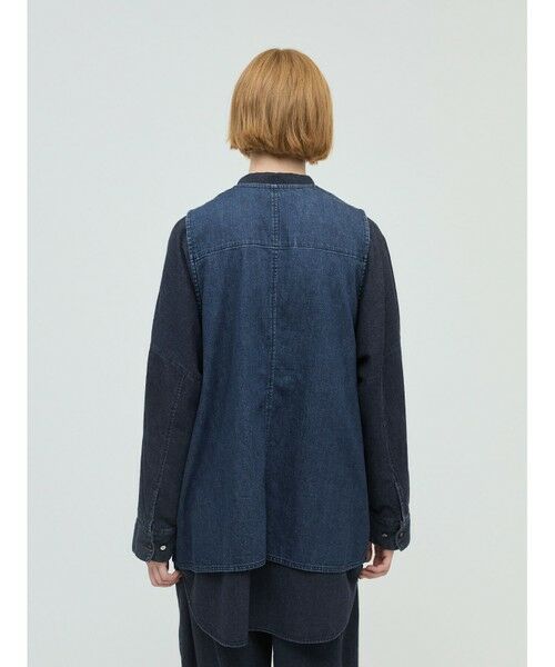 mizuiro ind / ミズイロインド ベスト | mizuiro ind デニムベスト | 詳細5