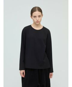 mizuiro ind / ミズイロインド カットソー | mizuiro ind ジャカードクルーネックプルオーバー