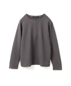 mizuiro ind / ミズイロインド カットソー | mizuiro ind ジャカードクルーネックプルオーバー