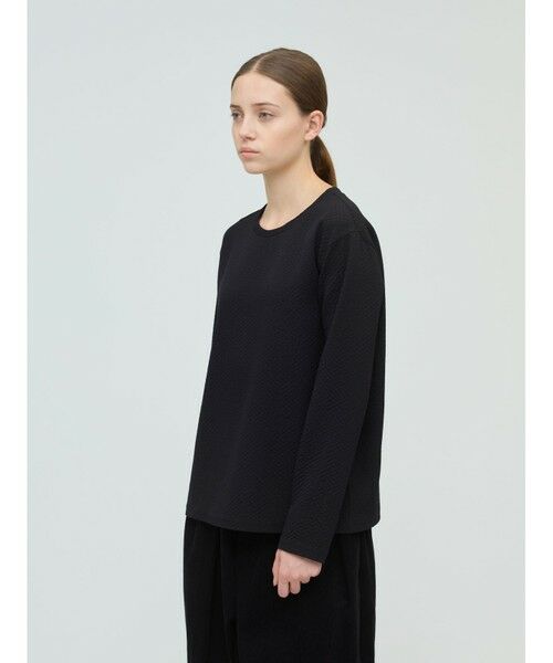 mizuiro ind / ミズイロインド カットソー | mizuiro ind ジャカードクルーネックプルオーバー | 詳細10