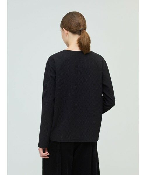 mizuiro ind / ミズイロインド カットソー | mizuiro ind ジャカードクルーネックプルオーバー | 詳細12