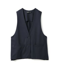 mizuiro ind / ミズイロインド ベスト | mizuiro ind ディープVネックワイドベスト