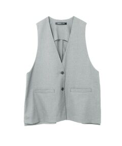 mizuiro ind / ミズイロインド ベスト | mizuiro ind ディープVネックワイドベスト