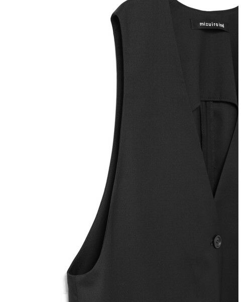 mizuiro ind / ミズイロインド ベスト | mizuiro ind ディープVネックワイドベスト | 詳細14