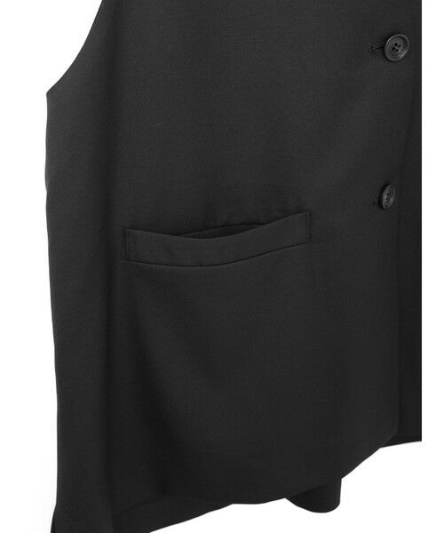 mizuiro ind / ミズイロインド ベスト | mizuiro ind ディープVネックワイドベスト | 詳細15