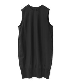 mizuiro ind / ミズイロインド ドレス | mizuiro ind プリーツヘムノースリーブワンピース