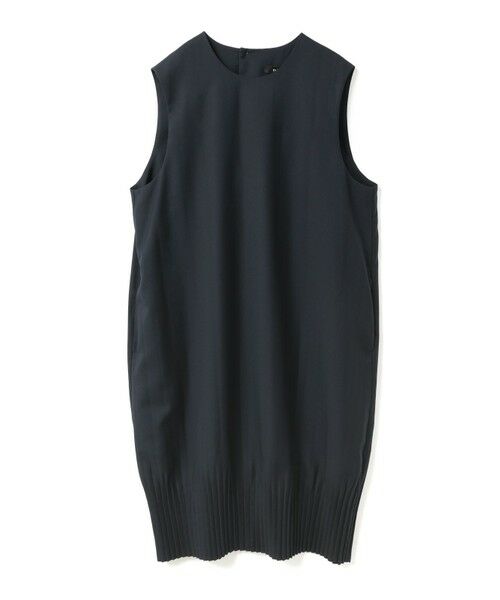 mizuiro ind / ミズイロインド ドレス | mizuiro ind プリーツヘムノースリーブワンピース | 詳細1