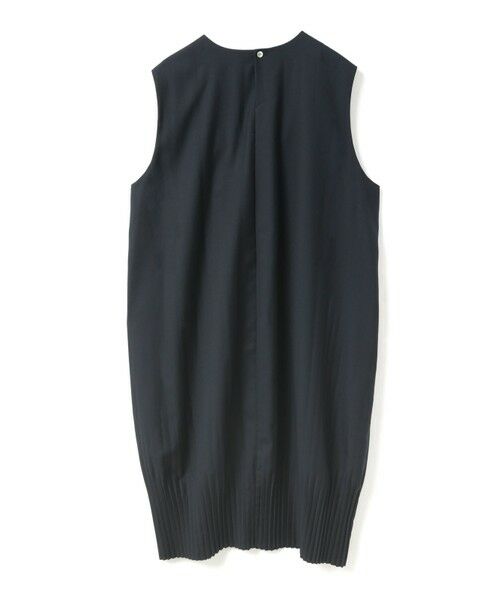 mizuiro ind / ミズイロインド ドレス | mizuiro ind プリーツヘムノースリーブワンピース | 詳細15