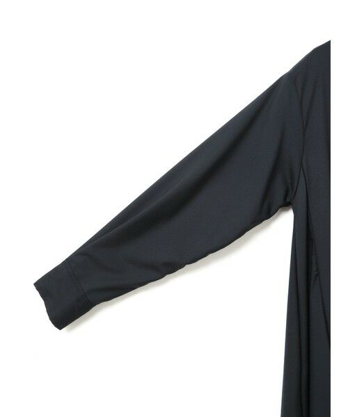 mizuiro ind / ミズイロインド ロング・マキシ丈ワンピース | mizuiro ind T/Rスタンドカラーフレアワンピース | 詳細3