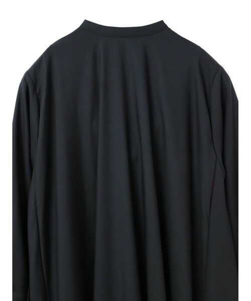 mizuiro ind / ミズイロインド ロング・マキシ丈ワンピース | mizuiro ind T/Rスタンドカラーフレアワンピース | 詳細6