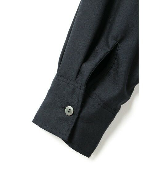 mizuiro ind / ミズイロインド ロング・マキシ丈ワンピース | mizuiro ind T/Rスタンドカラーフレアワンピース | 詳細7