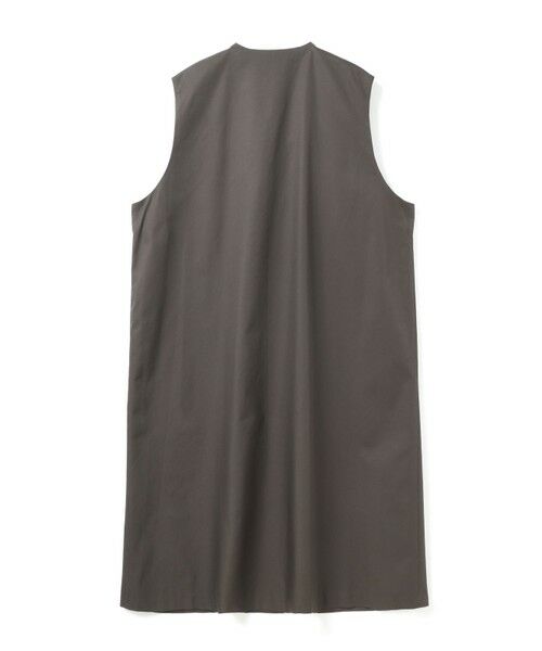 mizuiro ind / ミズイロインド ロング・マキシ丈ワンピース | mizuiro ind ポケット付きクルーネックロングジレ | 詳細16