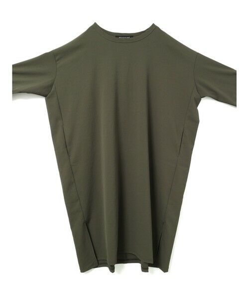 mizuiro ind / ミズイロインド ロング・マキシ丈ワンピース | mizuiro ind クルーネックロングワンピース | 詳細2