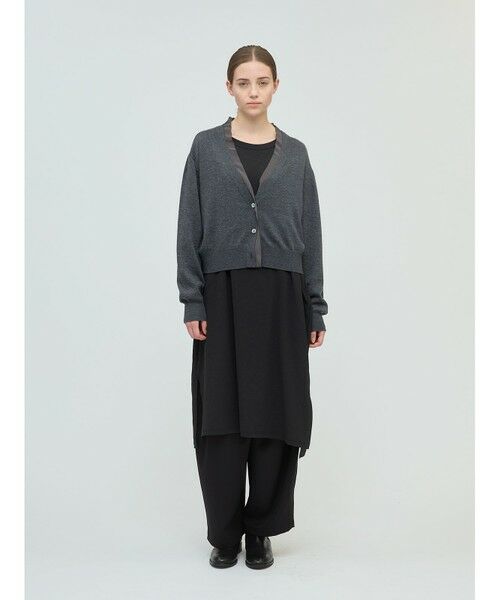 mizuiro ind / ミズイロインド ロング・マキシ丈ワンピース | mizuiro ind クルーネックロングワンピース | 詳細19