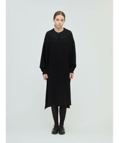 mizuiro ind / ミズイロインド ドレス | mizuiro ind プリーツカラーワンピース