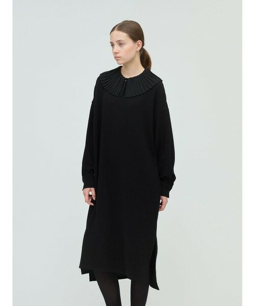 mizuiro ind / ミズイロインド ドレス | mizuiro ind プリーツカラーワンピース | 詳細14