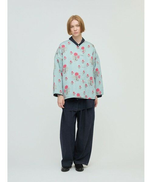 mizuiro ind / ミズイロインド その他パンツ | mizuiro ind デニムタックワイドパンツ | 詳細20