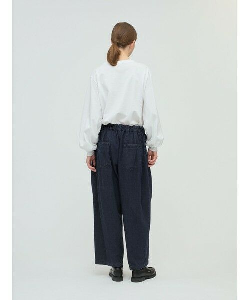mizuiro ind / ミズイロインド その他パンツ | mizuiro ind デニムタックワイドパンツ | 詳細12