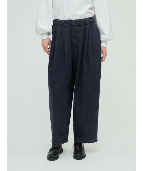 mizuiro ind / ミズイロインド その他パンツ | mizuiro ind デニムタックワイドパンツ | 詳細13