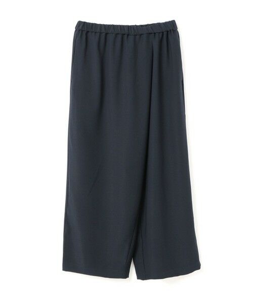 mizuiro ind / ミズイロインド その他パンツ | mizuiro ind ラップライクイージーパンツ(ネイビー(color77))