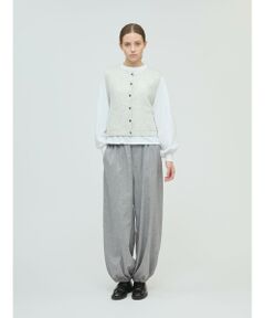 mizuiro ind / ミズイロインド その他パンツ | mizuiro ind タックヘムコクーンパンツ