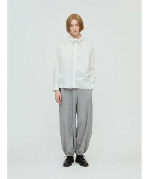 mizuiro ind / ミズイロインド その他パンツ | mizuiro ind タックヘムコクーンパンツ | 詳細12